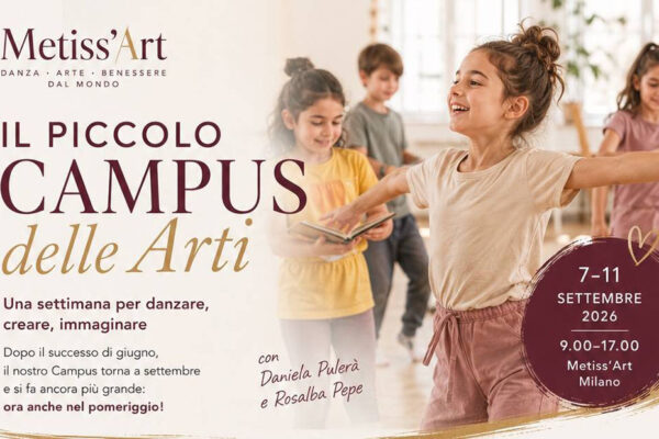 Il Piccolo Campus delle Arti 7-11 settembre 2026