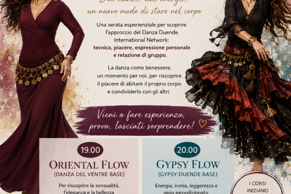 Oriental Flow & Gypsy Flow 14 settembre 2026